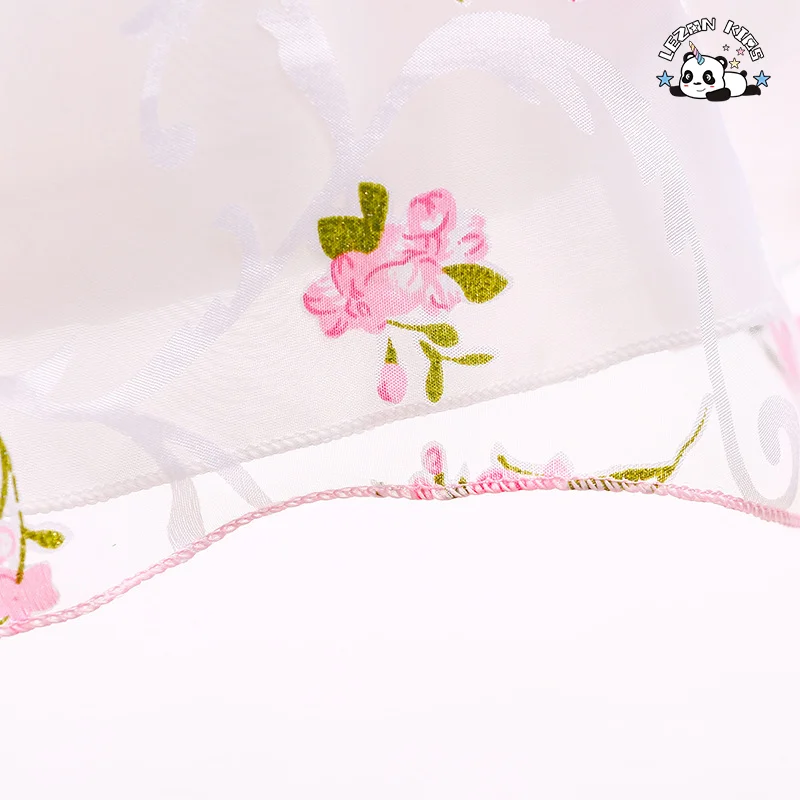 LEZONKIDS - Children Girl Clothing Kids Clothes Flower Girls Dress with Floral Print Wear Vendor Designers Summer Custom Wholesale Big Kids
